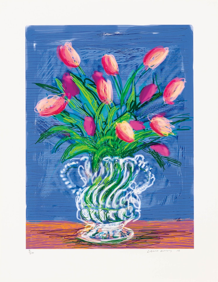 A Bigger Book, ‘Untitled, No. 346' with Art Edition Book by David Hockney