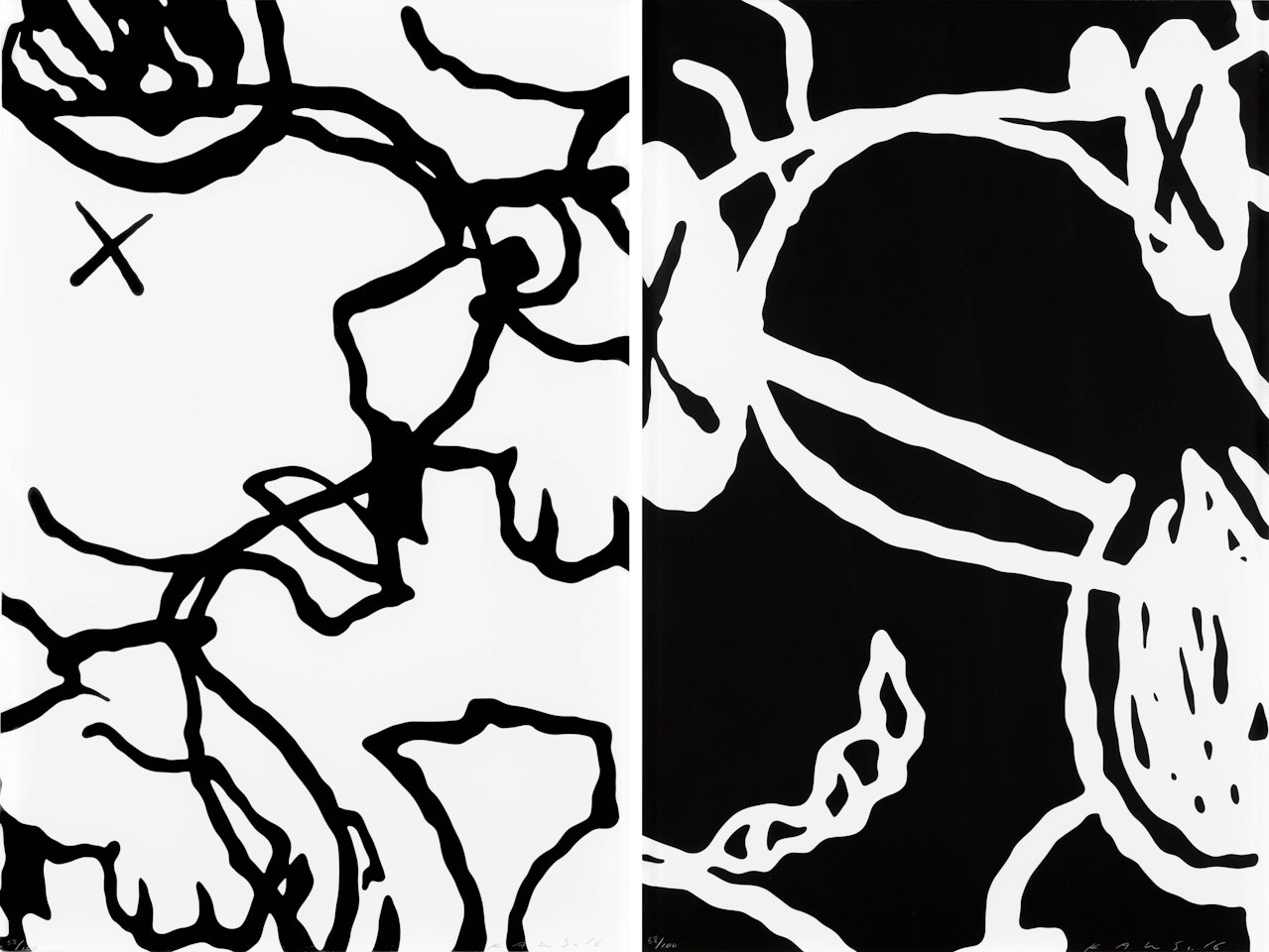 Man's Best Friend (2 of set 10) by Kaws