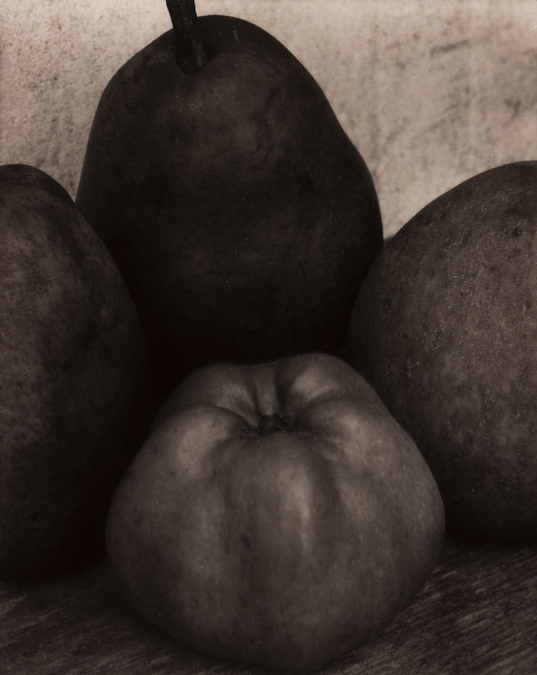 Three Pears and an Apple by Edward Steichen