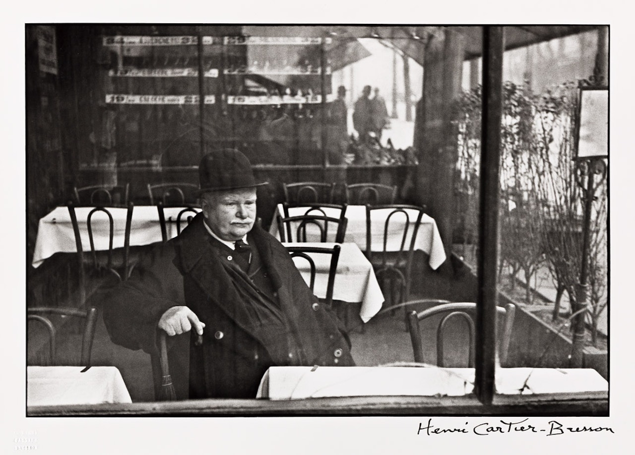 Avenue du Maine, Paris by Henri Cartier-Bresson