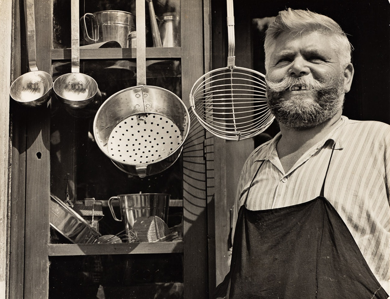 Group of three photographs from Bohemia by Margaret Bourke-White