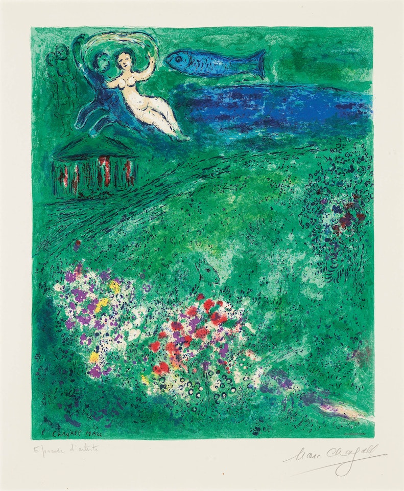 The Orchard by Marc Chagall