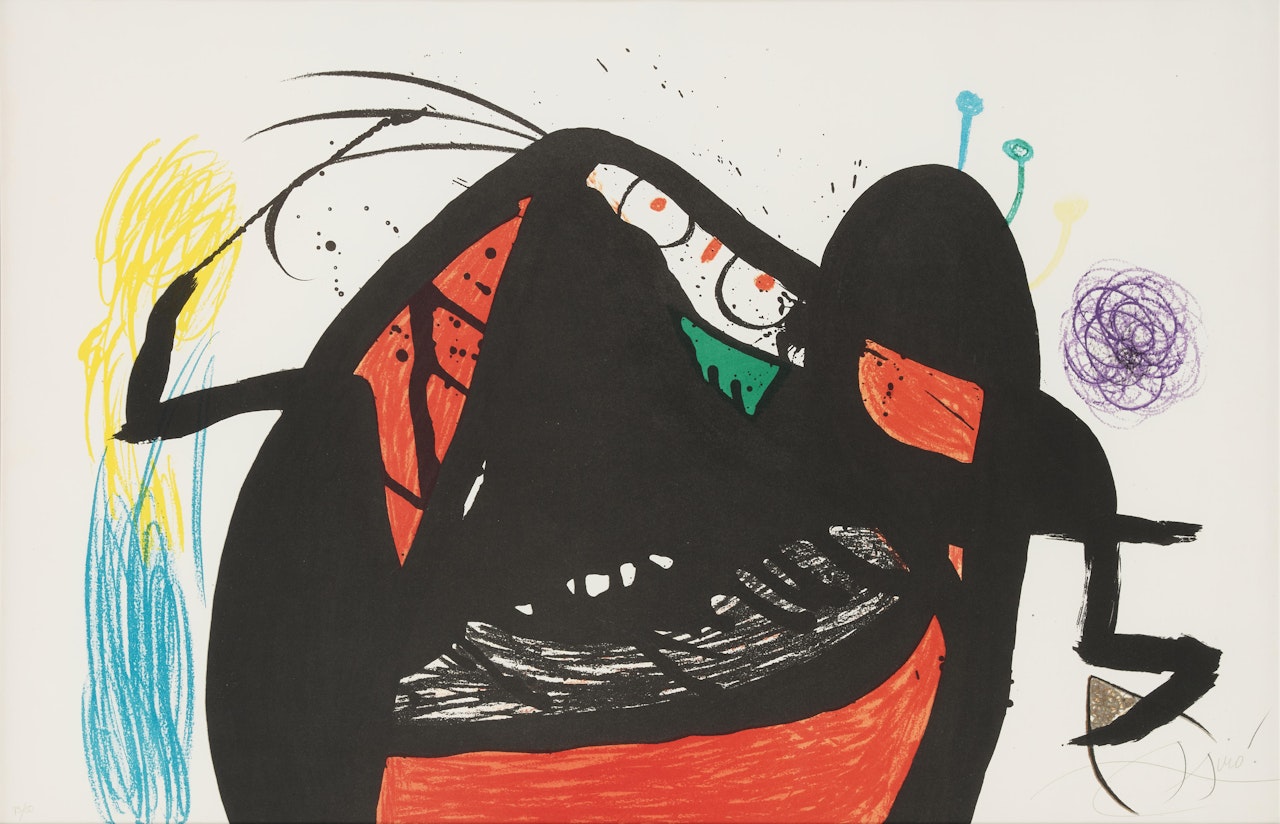 L'Aieule des 10,000 ages (Grandmother of 10,000 ages) by Joan Miró