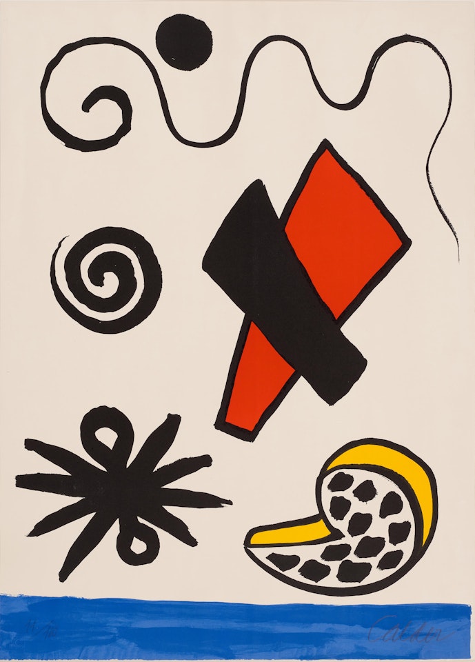 Mer et coquillage (Sea and Shell) by Alexander Calder