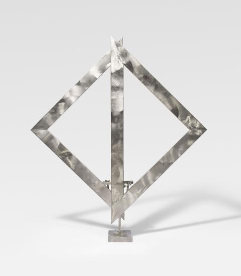 Two Open Triangles U p IV by George Rickey