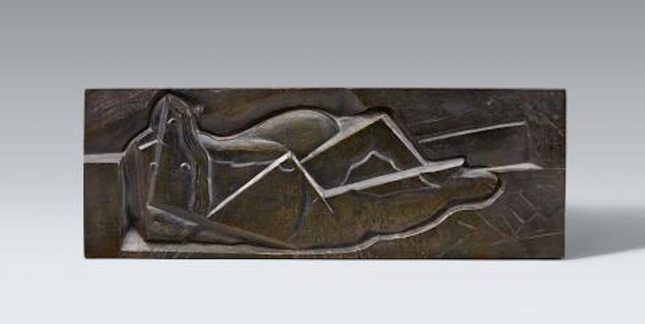 Reclining woman (front) by Henri Laurens