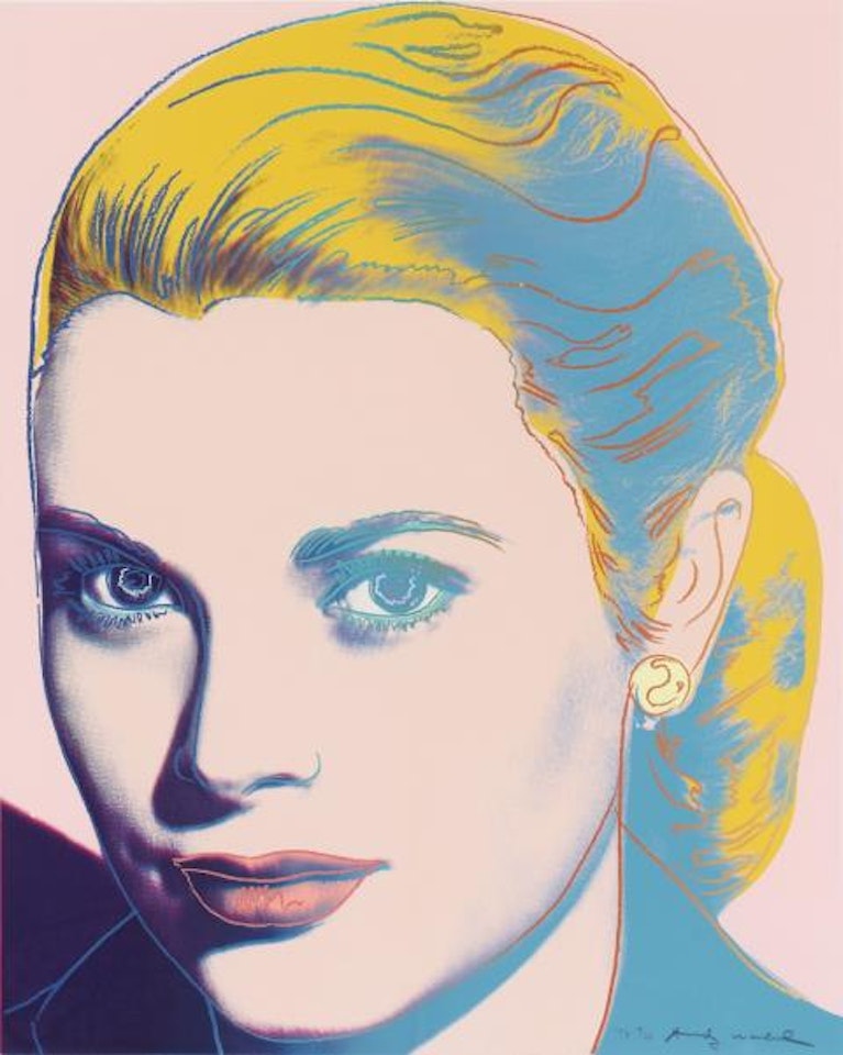 Grace Kelly by Andy Warhol