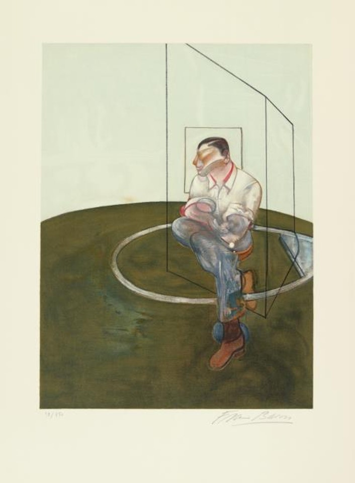 Étude pour un portrait de John Edwards by Francis Bacon