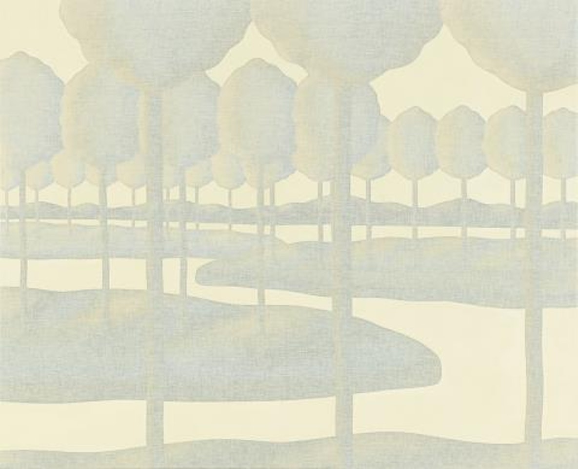 Untitled (Baumreihung) by Bernd Koberling