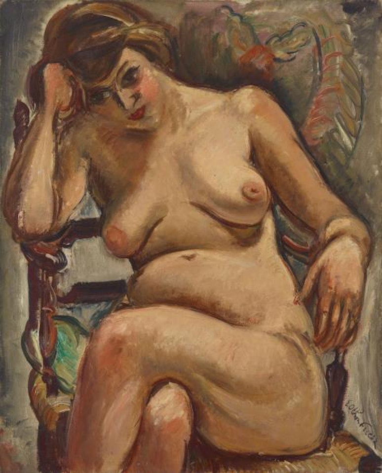 Nu (Sitzender Akt) by Othon Friesz