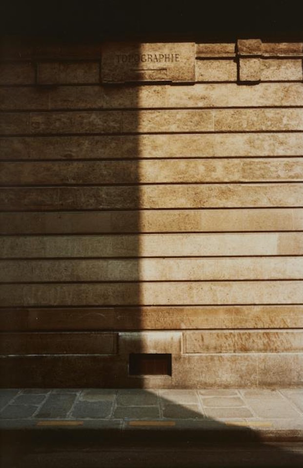Paris (from the series: Topografia - Iconografia) by Luigi Ghirri