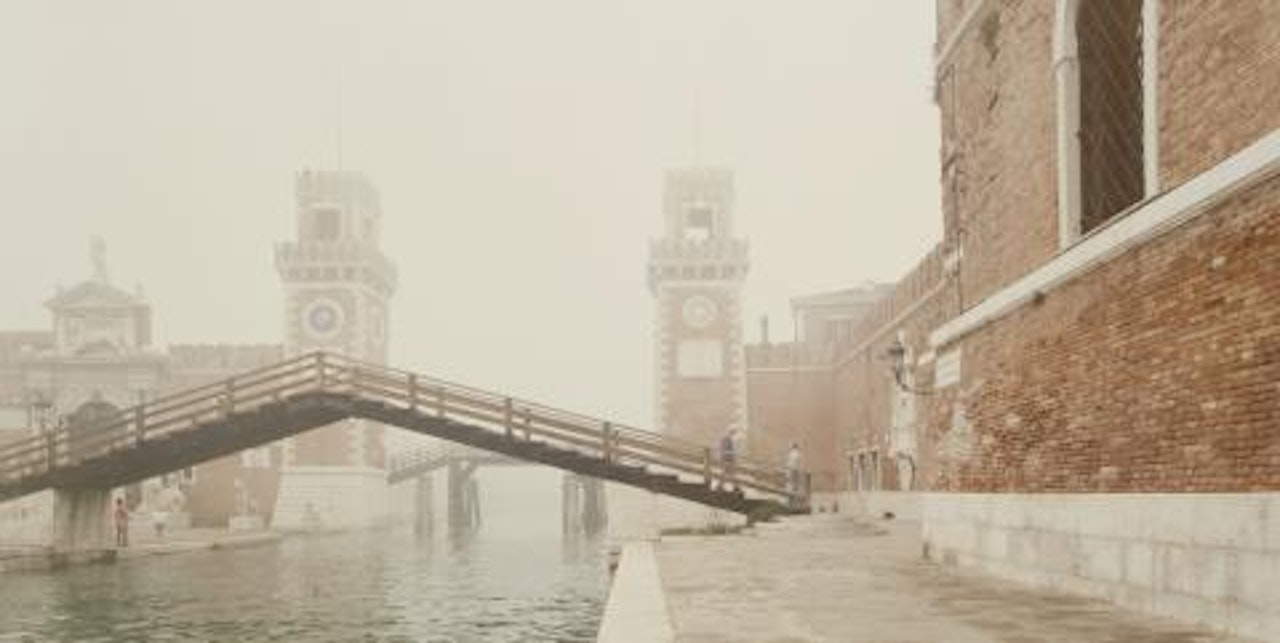 Venezia, Ponte dell'Arsenale by Luigi Ghirri