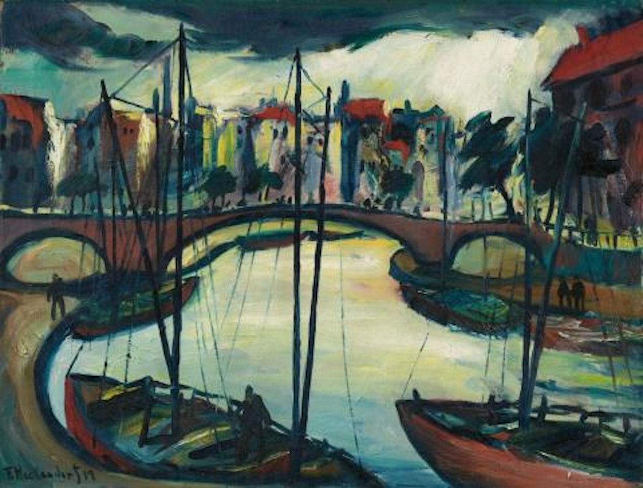 Saloniki (Thessaloniki) by Franz Heckendorf