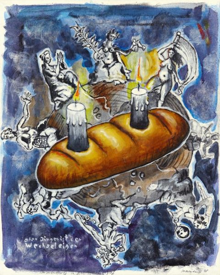 allen Dingen ist der Wechsel eigen by Jörg Immendorff