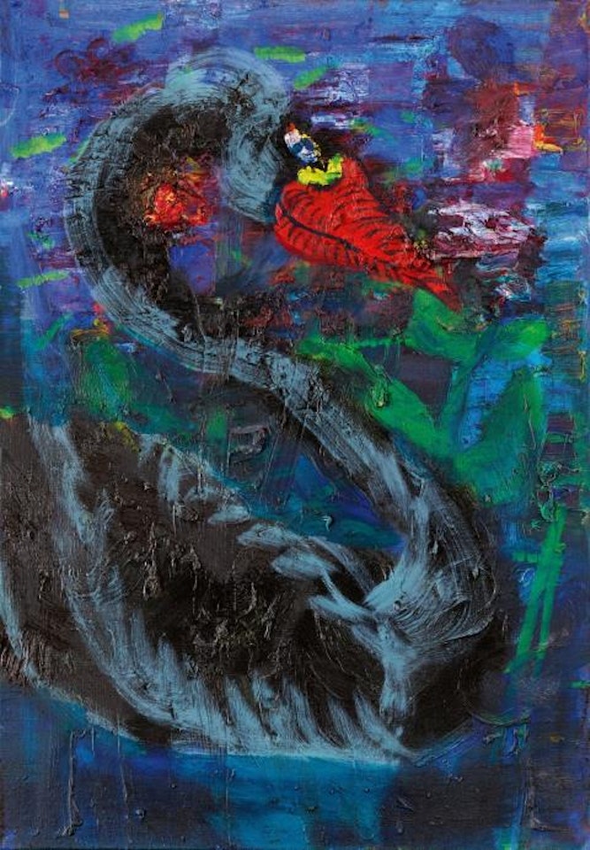 Sort Svane by Rainer Fetting