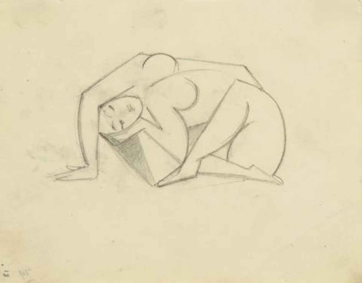 dancer by Franz Marc