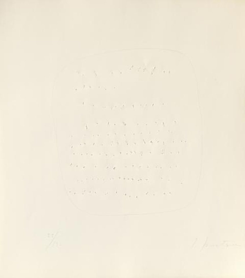 Space concept by Lucio Fontana