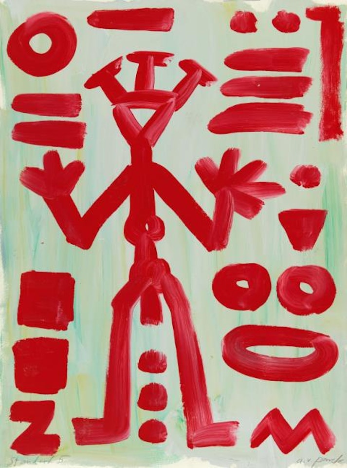 Standart 5 by A.R. Penck