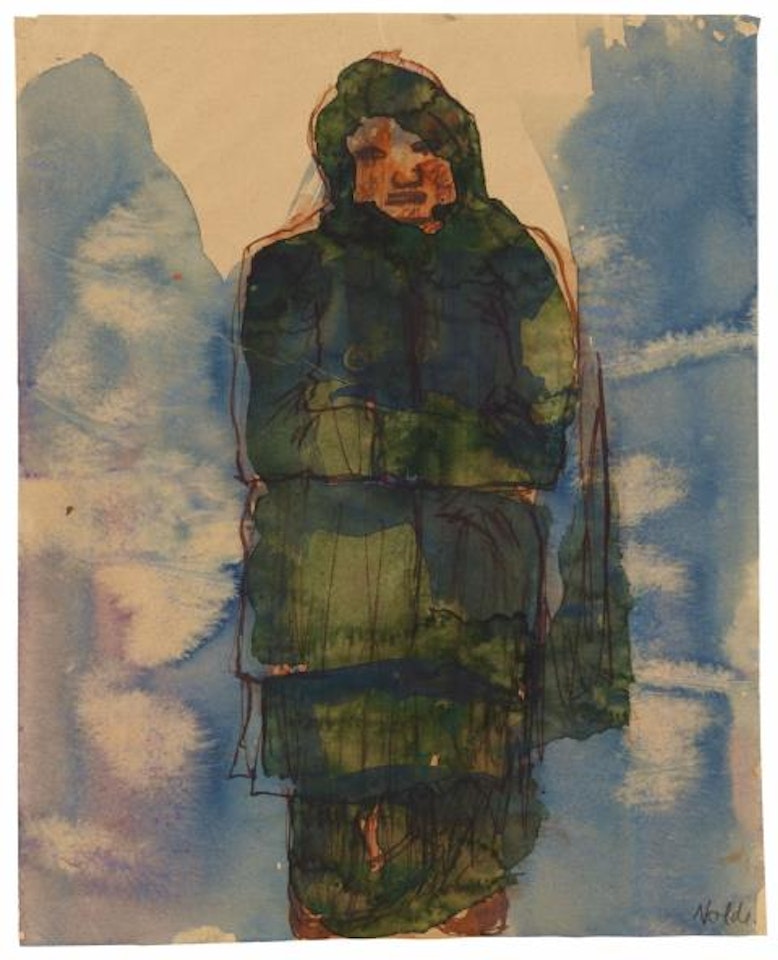 Russian girl by Emil Nolde