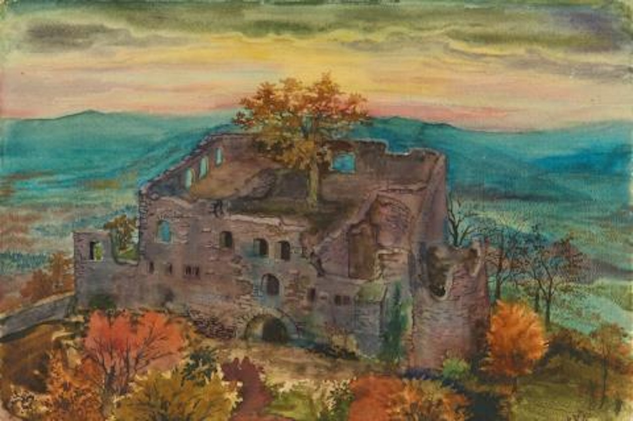 Hohentwiel by Otto Dix