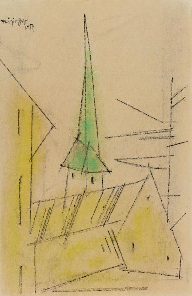 Church by Lyonel Feininger