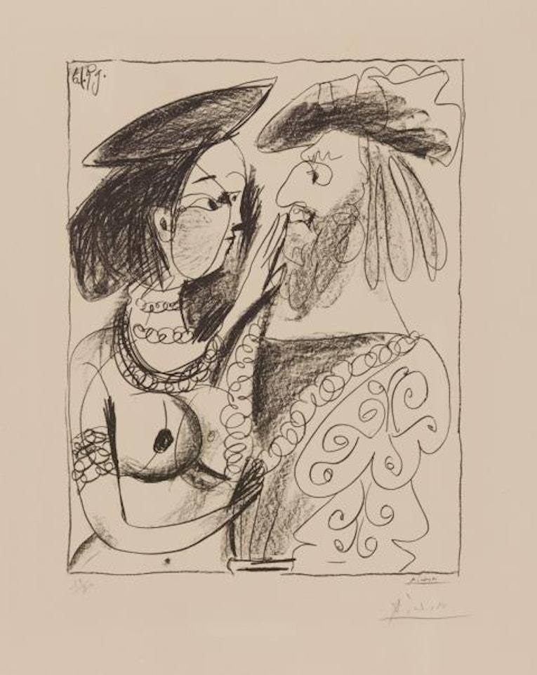 lord and daughter by Pablo Picasso