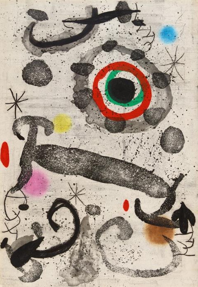 The swamp star by Joan Miró