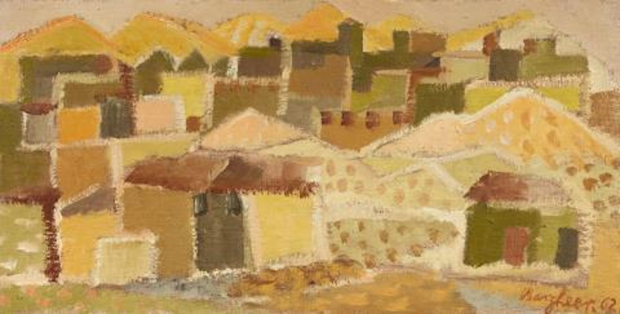 city ​​in the desert by Eduard Bargheer