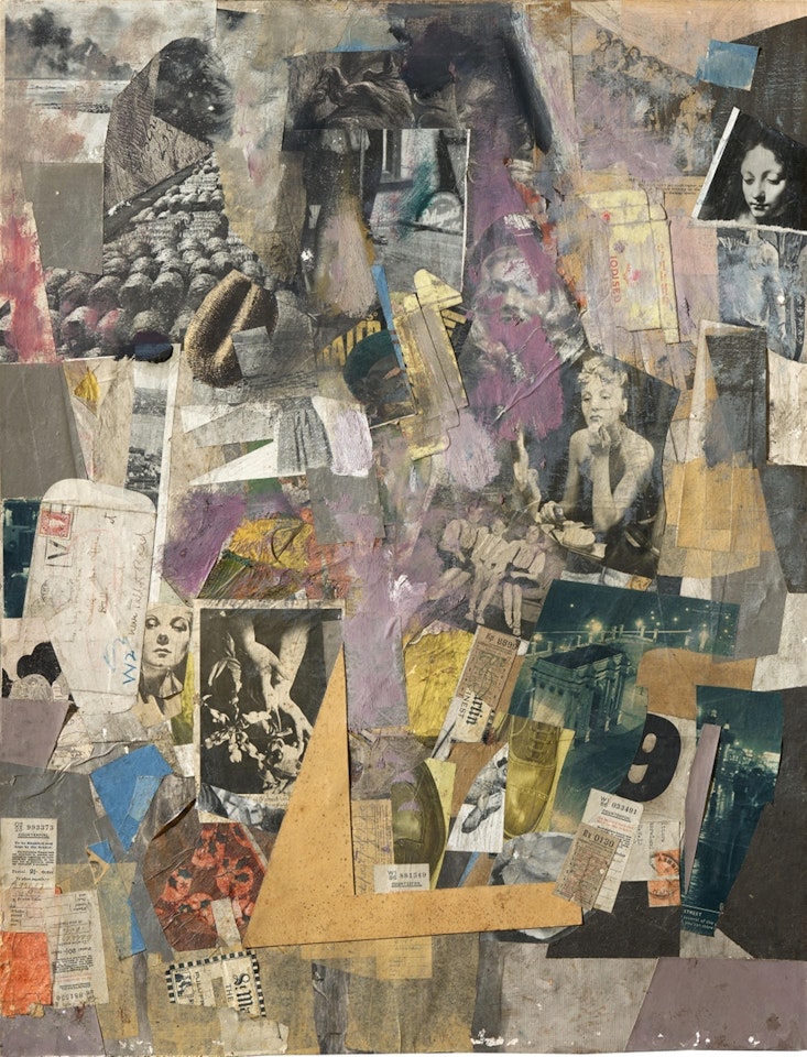 Untitled (Counterfoil) by Kurt Schwitters