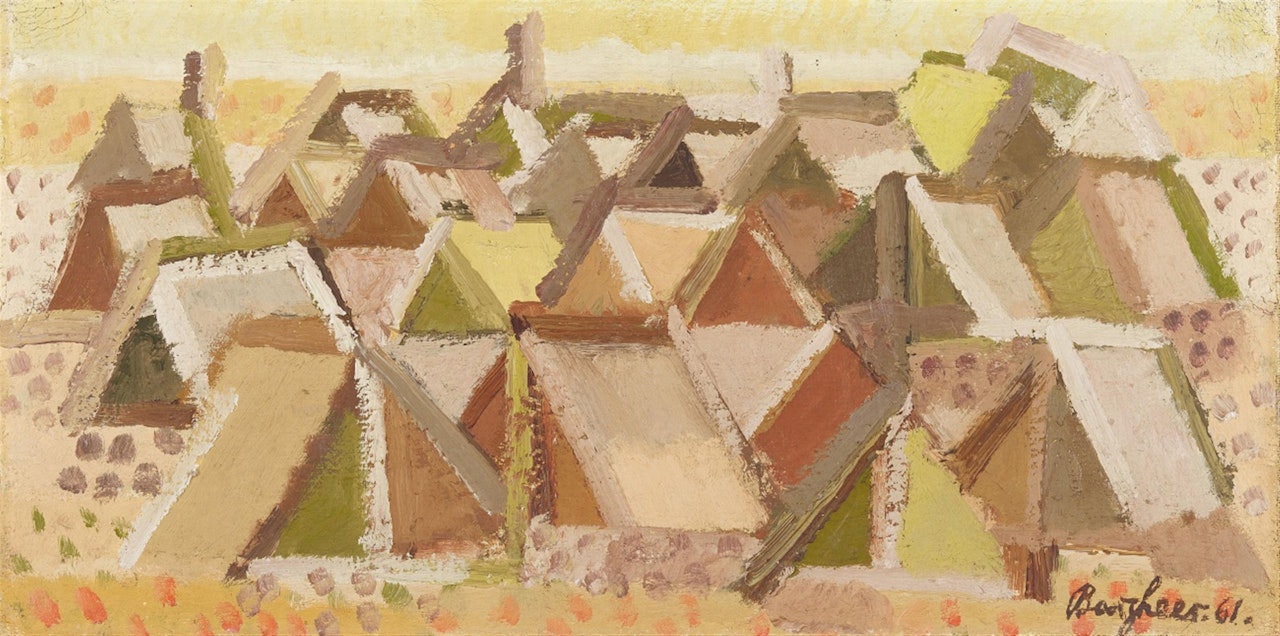 Zeltstadt by Eduard Bargheer