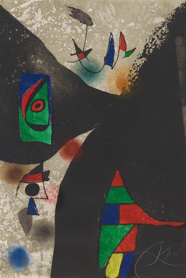 Gaudí II by Joan Miró