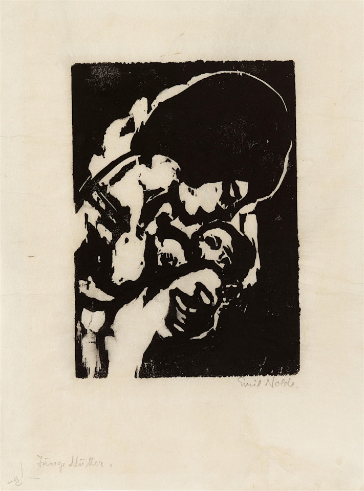 Junge Mutter by Emil Nolde