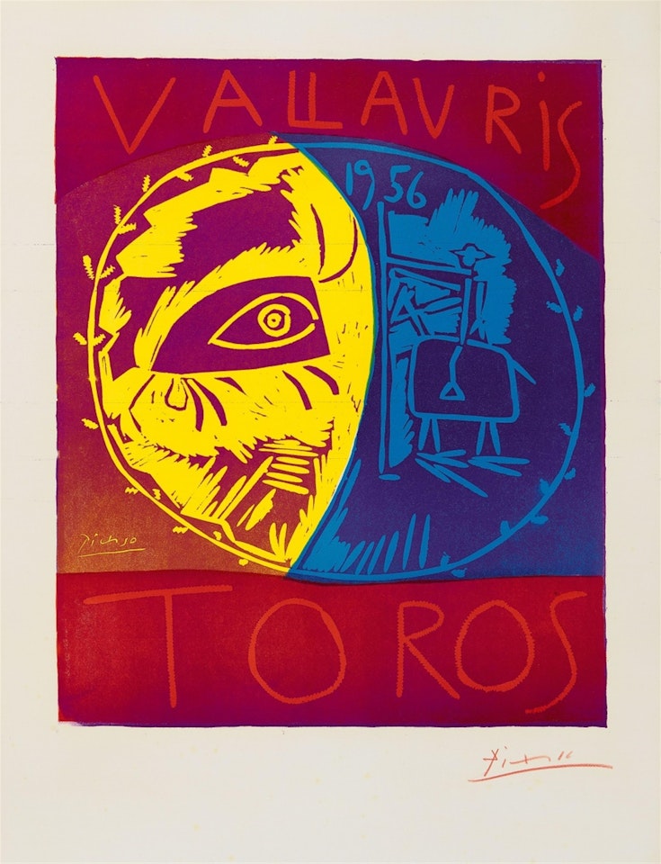 Vallauris 1956 Toros by Pablo Picasso