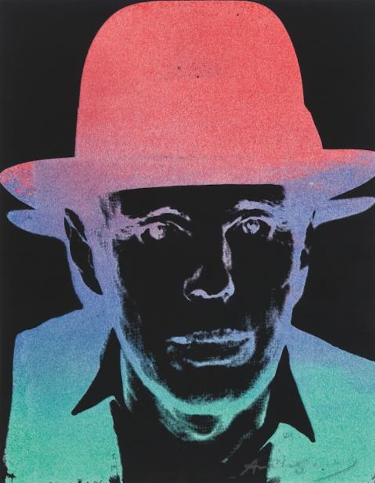 Joseph Beuys by Andy Warhol