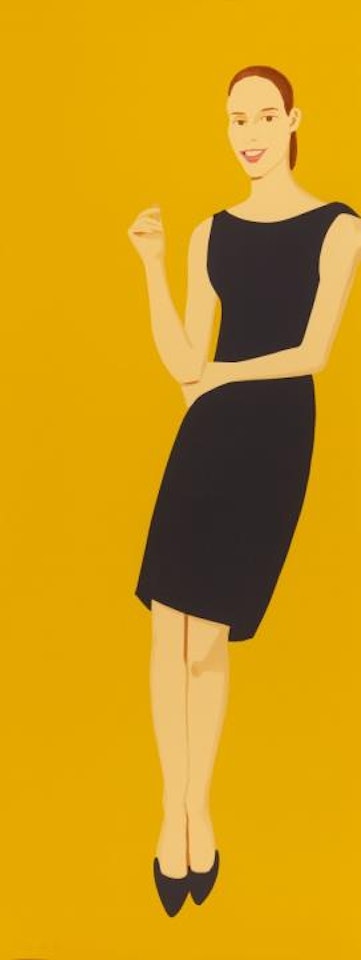 Ulla (Aus: Black Dress) by Alex Katz