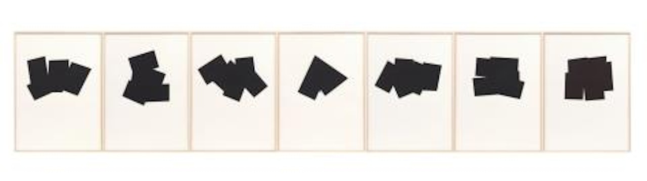 Menningebilder (Serie A 1-7) by Imi Knoebel