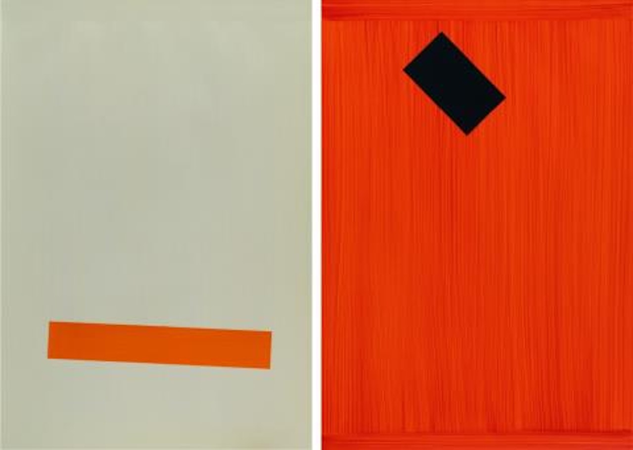 Position I und II by Imi Knoebel