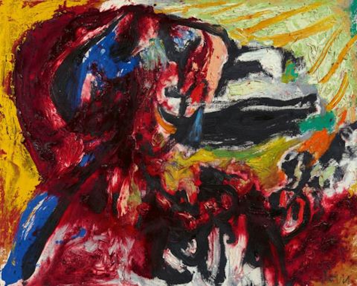 Morning red (Dawn) by Asger Jorn