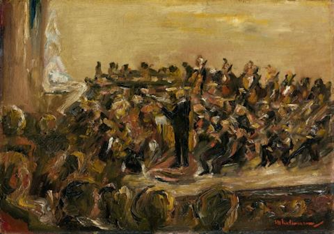 Concert at the Opera by Max Liebermann