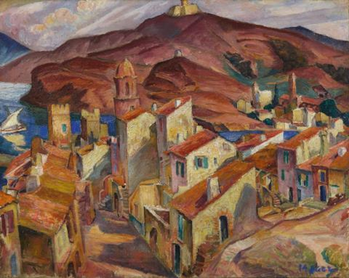  Town in Provence by Mela Muter