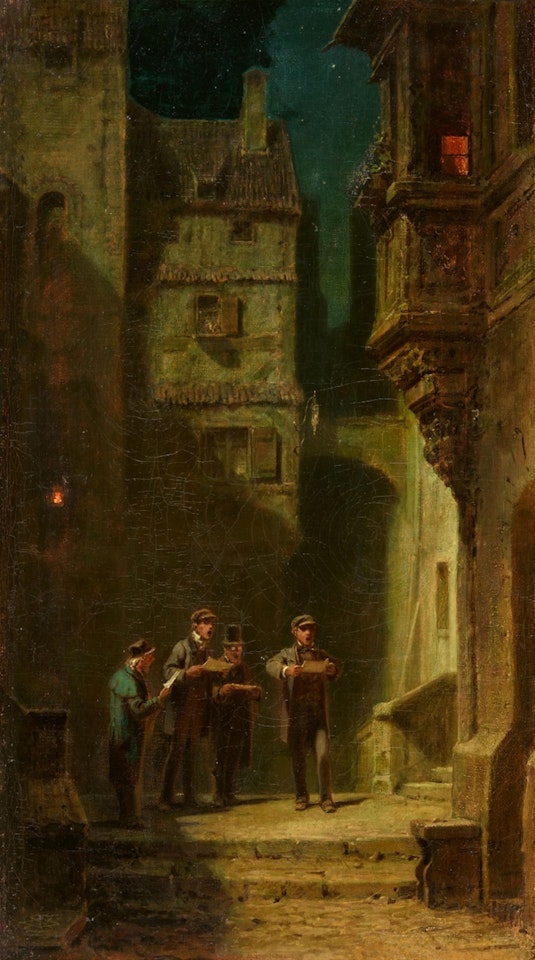 The Quartet by Carl Spitzweg