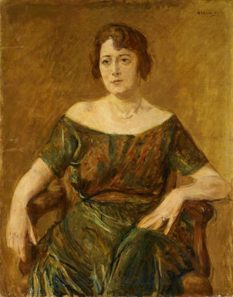 Portrait of Ella Weidmann by Max Liebermann