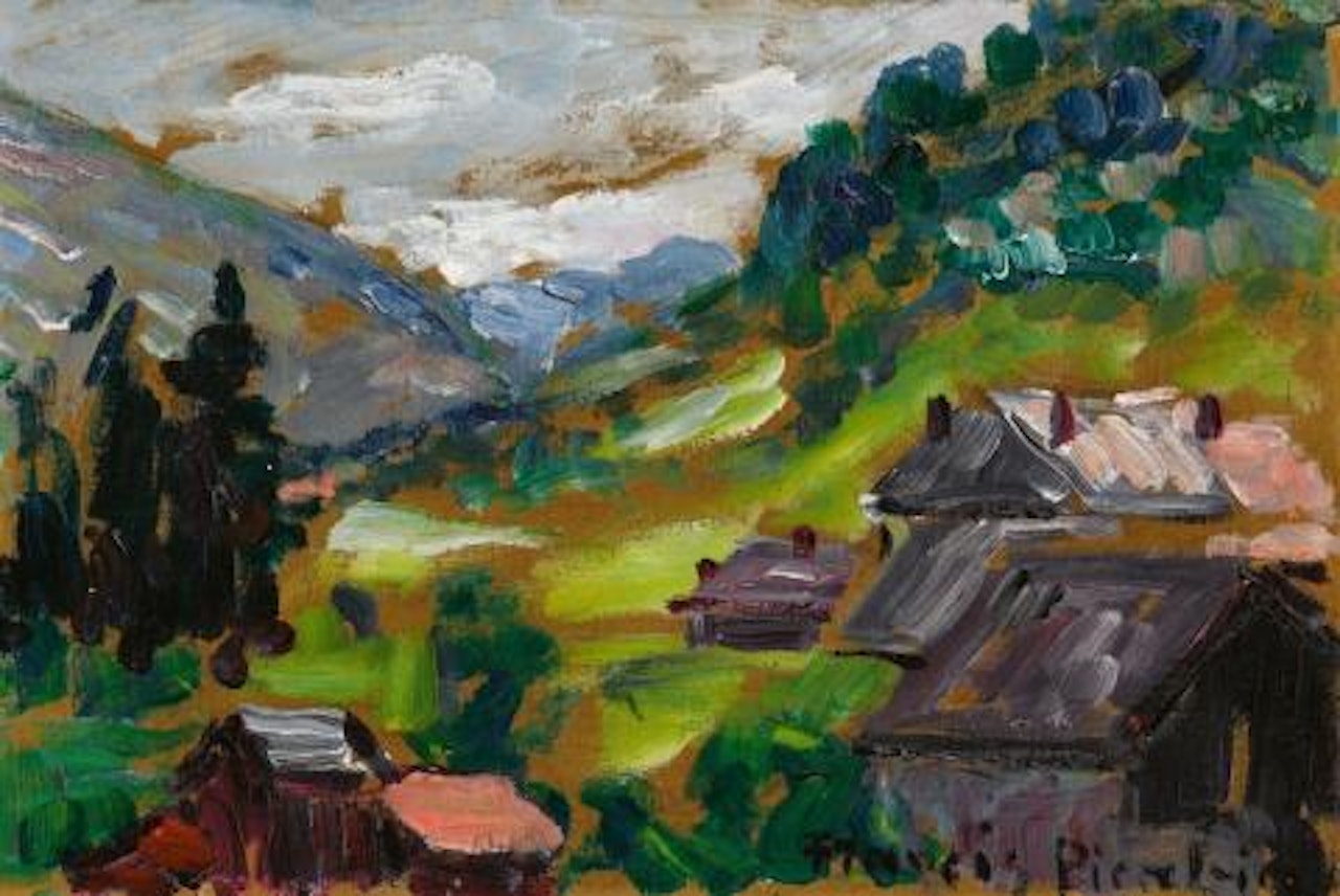 Landscape by Francis Picabia
