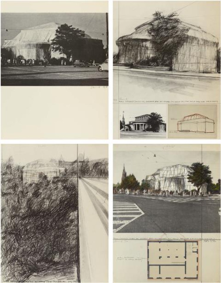 Wrapped Kunsthalle Bern, project by Christo