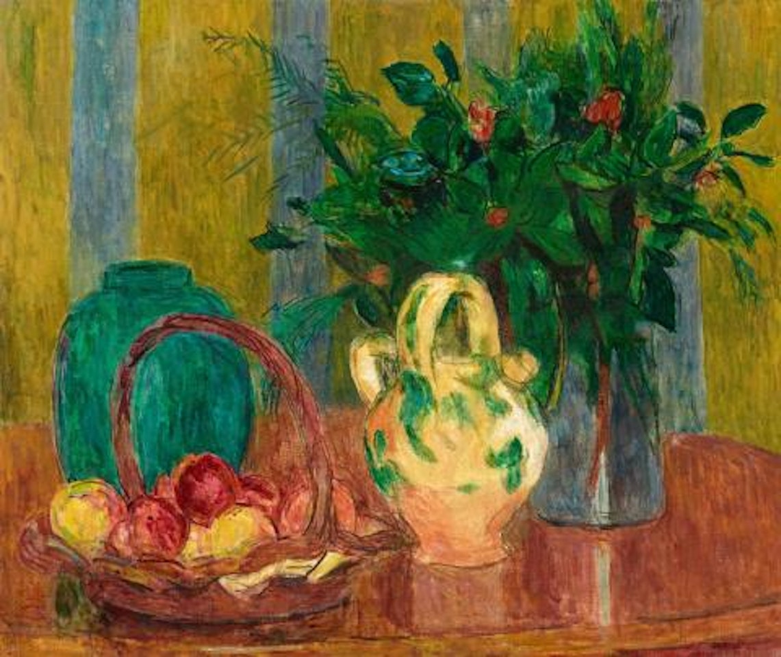  Still life with fruits by Hans Purrmann