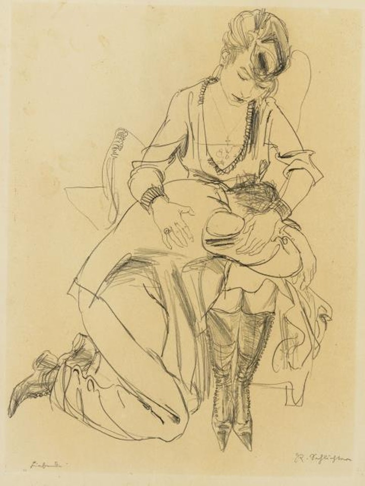Lovers by Rudolf Schlichter