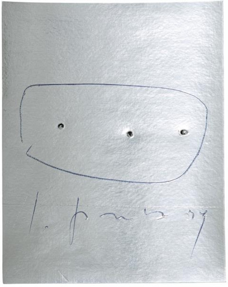 Spatial Concept (From: La Lune en Rodage) by Lucio Fontana
