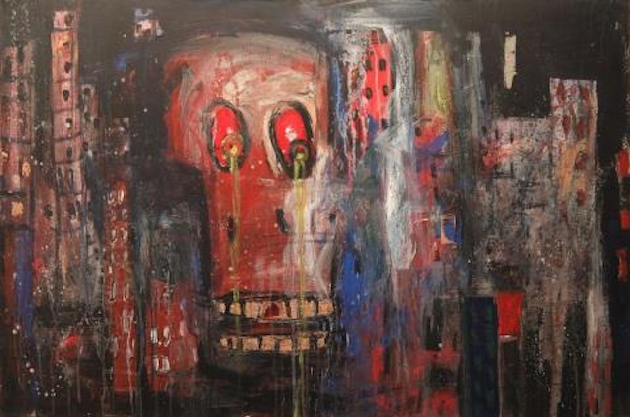 Untitled by Aboudia Abdoulaye Diarrassouba