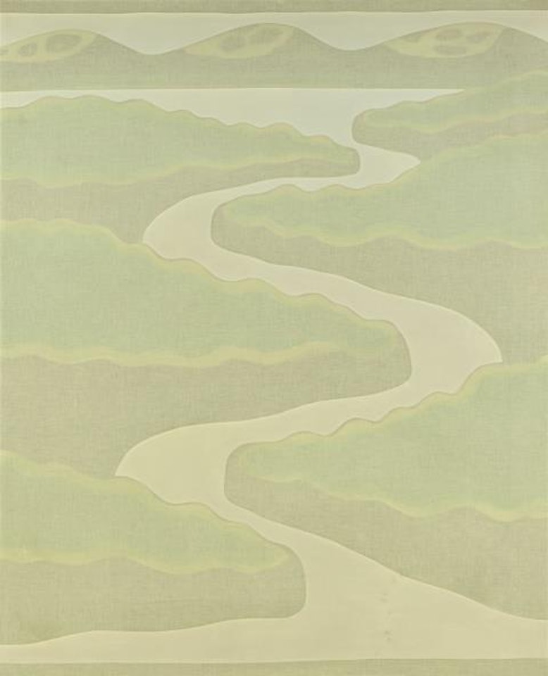 Untitled (Flusslauf II) by Bernd Koberling
