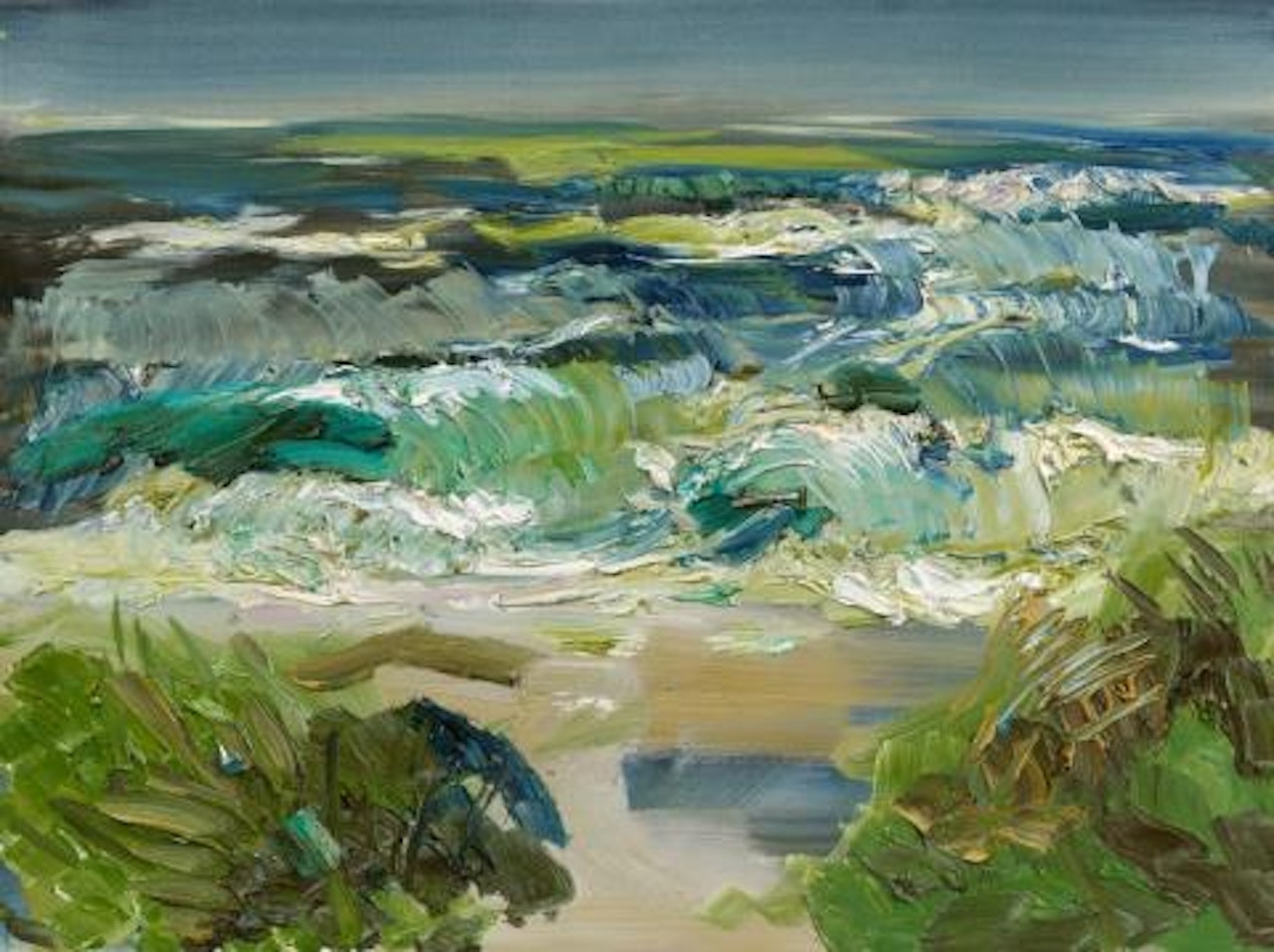  Surf Sylt by Rainer Fetting